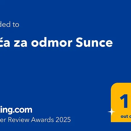 Kuca Za Odmor Sunce بيت للعطل يوبوسكي